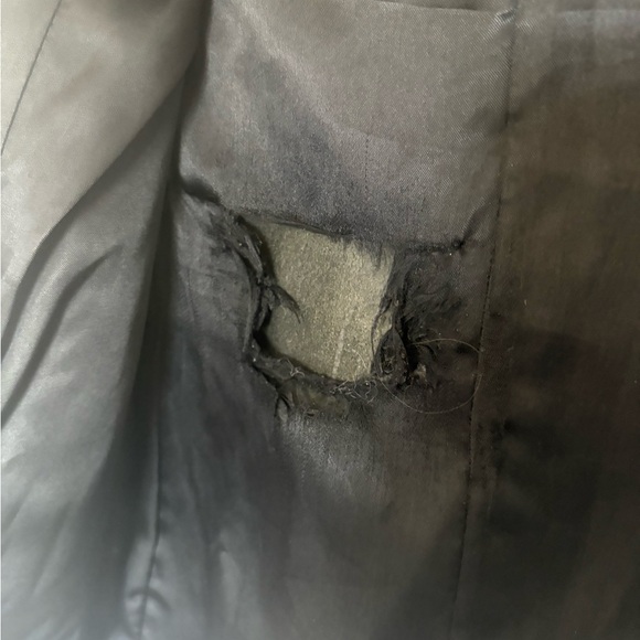 BEBE vintage leather jacket coat XS - Picture 4 of 8